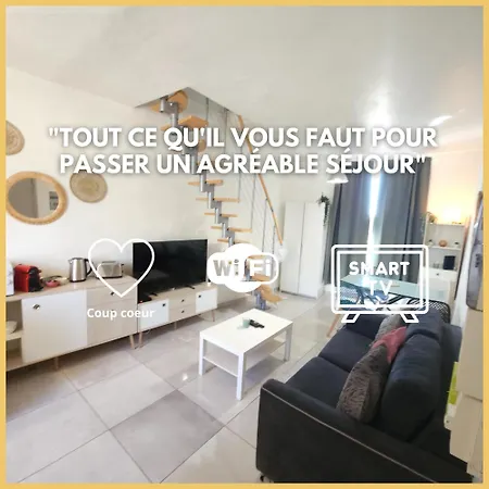 公寓 Escale Chic - Un Duplex Plein De Style A 土伦